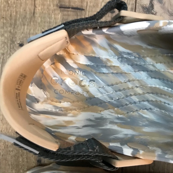 Crocs Men's Classic All-Terrain Marble Clogs Size 13 - Picture 8 of 12